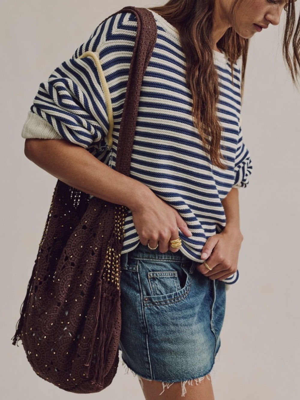 Free People Sunrise to Sunset Crochet Tote - Picture 6 of 9